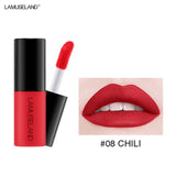 12 Color Matte Nude Velvet Texture Lip Gloss